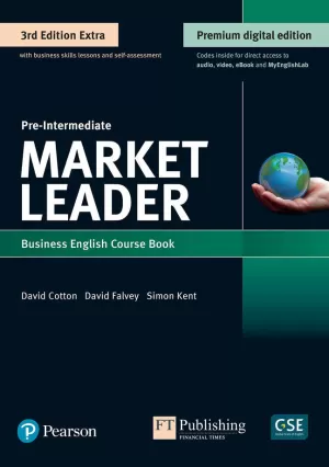 MARKET LEADER 3E EXTRA PRE-INTERMEDIATE STUDENT'S BOOK & INTERACTIVE EBOOK