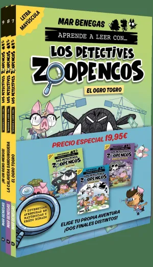 PACK APRENDE A LEER CON... ¡LOS DETECTIVES ZOOPENC