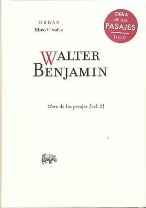 WALTER BENJAMIN O.C LIBRO LIBRO V / VOL 2