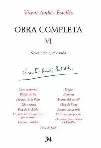 OBRA COMPLETA VI (VICENT ANDRÉS ESTELLÉS)