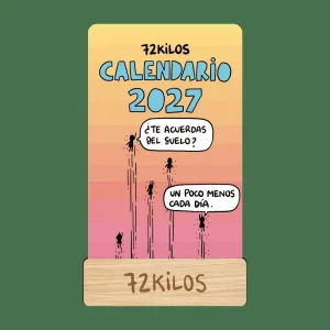 CALENDARIO MESA DE TARJETAS 2027 - 72 KILOS