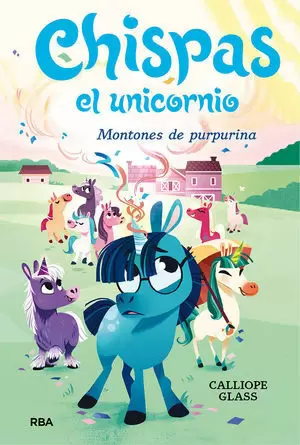 CHISPAS  EL UNICORNIO 2. MONTONES DE PURPURINA