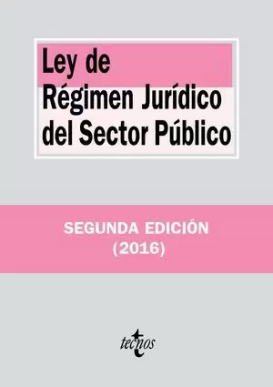 LEY DE RÉGIMEN JURÍDICO DEL SECTOR PÚBLICO
