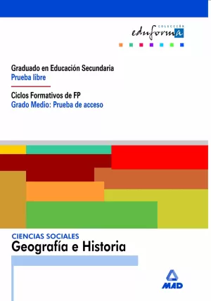 CC.SS GEOGRAFIA E HISTORIA. GRADUADO EN EDUCACION SECUNDARIA/CICLOS FP
