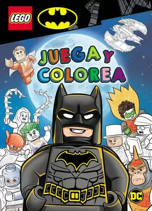BATMAN LEGO. JUEGA Y COLOREA