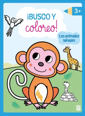BUSCO Y COLOREO ANIMALES SALVAJES