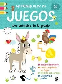PRIMER BLOC JUEGOS ANIMALES GRANJA